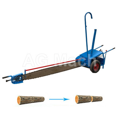 Hot sale high quality Cheap Price Portable Sawmill With Chain Saw Wood Slasher For Cutting Log