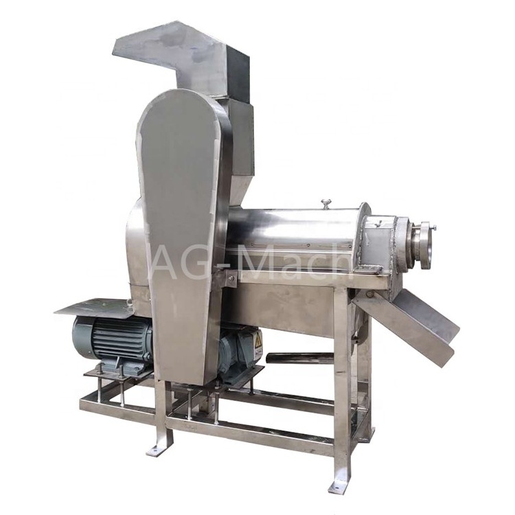 High Efficiency Screw Pomegranate Orange Tomato Mango Fruit Juicer Crushing Pressing Machine