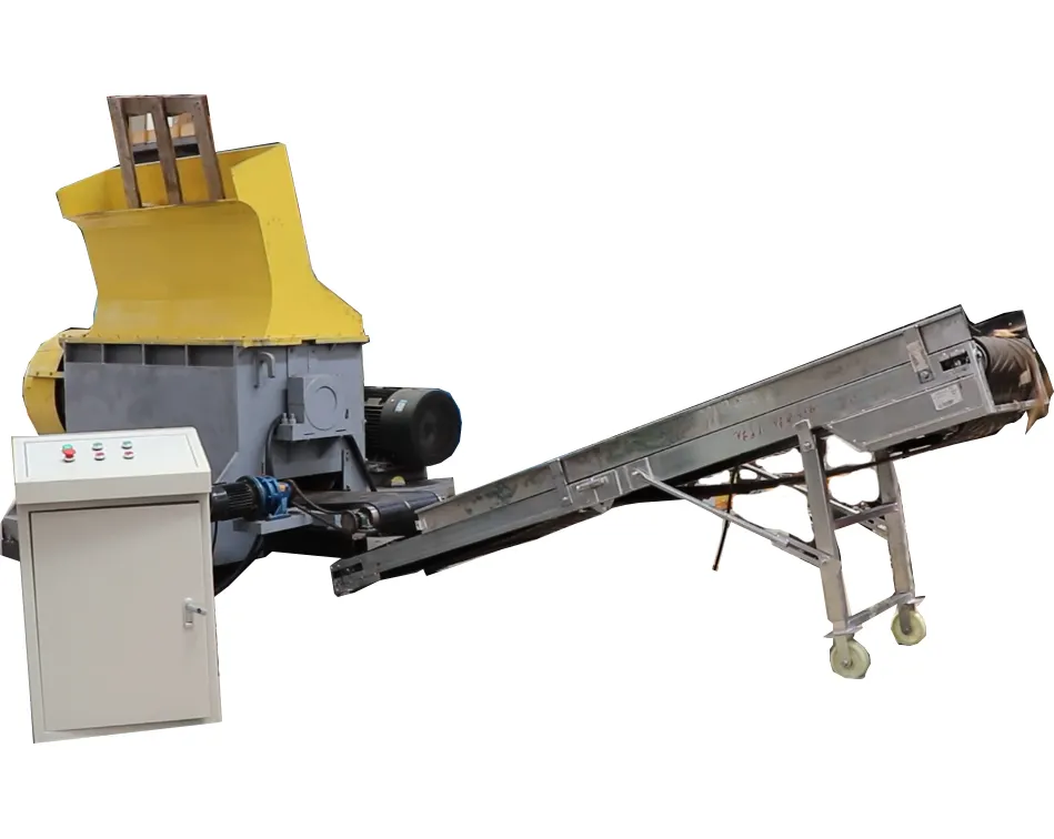 Wood Pallet Crusher Machine Shredder Chipper