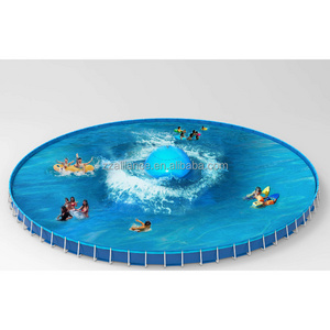 factory supply wave ball swimming pool water park wave maker ball for frame swimming pool