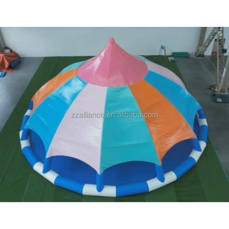 summer hot sale inflatable swimming pool for children outdoor playground water park