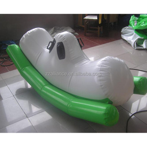 little water totter inflatable water seesaw swimming pool games OEM factory