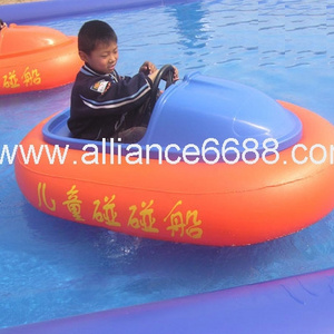 Electric bumper boat water equipment, battery boat bumper inflatable,  inflatable water bumper boat for sale