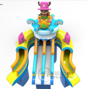 New Design Outdoor Fun Mermaid Inflatable Water Slide Splash Pool Park Balls Heavy-Duty Nylon Bounce House Climbing Wall