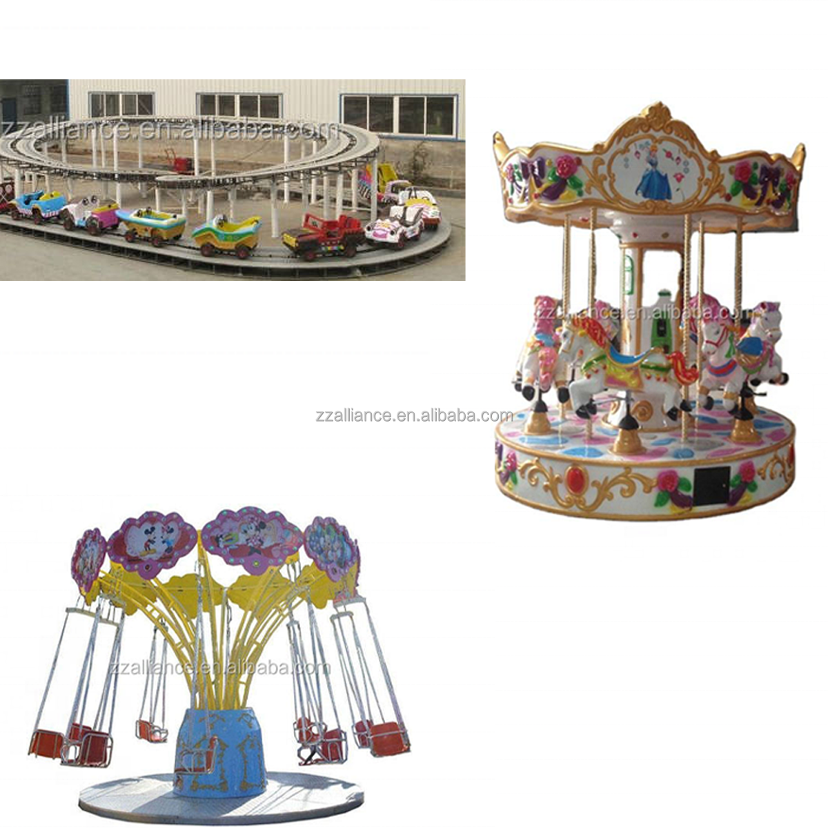 2023 Newly-designed mini train Funny children's mini bus Mini train amusement park facilities