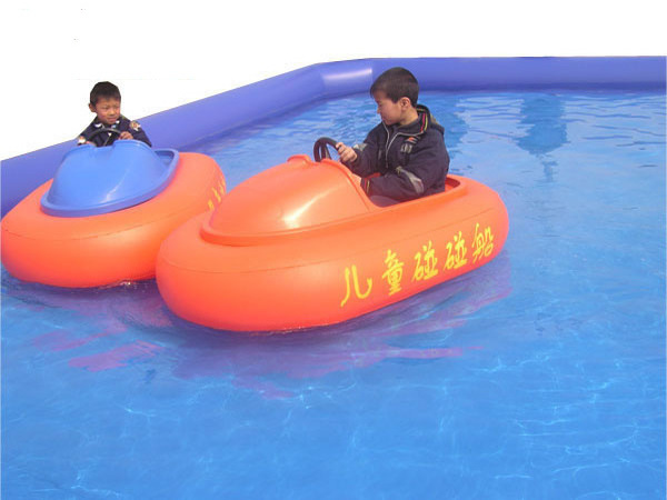 Electric bumper boat water equipment, battery boat bumper inflatable,  inflatable water bumper boat for sale