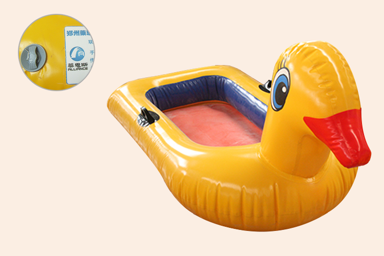 Alliance large inflatable duck pool float swim ring tube for adults and children