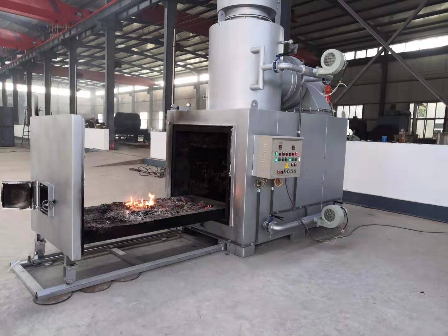 Wholesales Crematorium Equipment Cremation Machine Smokeless Animal Carcass Incinerator Price