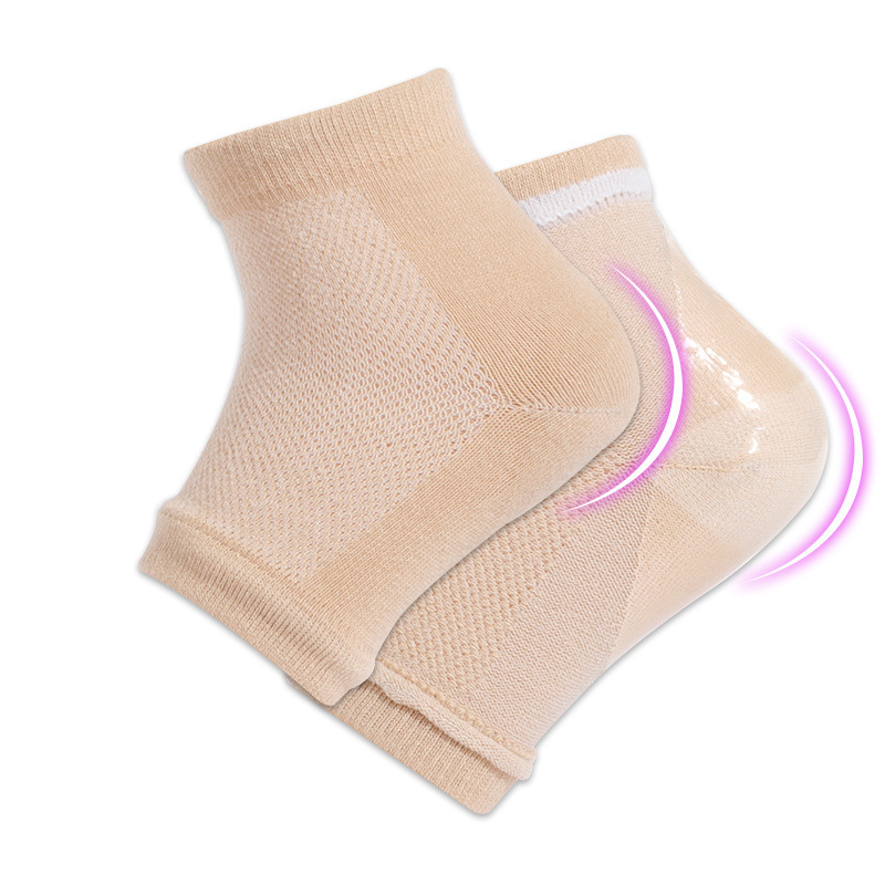 heel gel socks moisture spa socks  and gloves spa moisturizing cooling gel socks with essential oils