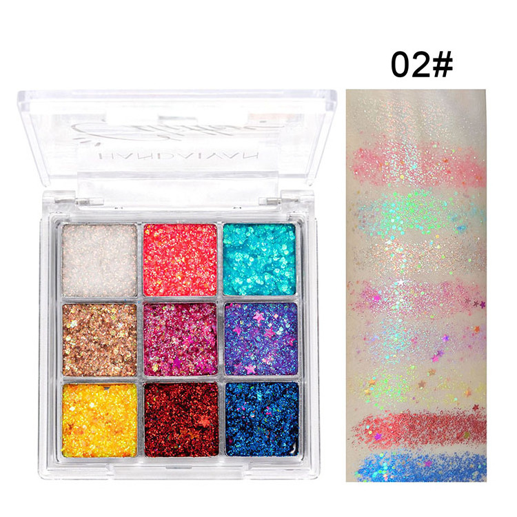 custom pink eyeshadow shimmer multi chrome bulk vegan glitter eyeshadow palette custom logo eyeshadow glitter