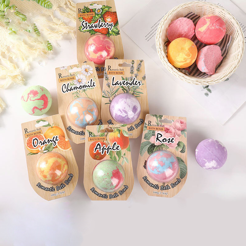 private label customlogo packaging gift set bubble fizzies scented relax bath bomb form kit organic bathbombs for bathroom