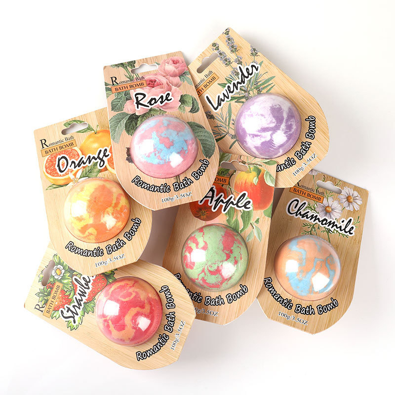 private label customlogo packaging gift set bubble fizzies scented relax bath bomb form kit organic bathbombs for bathroom