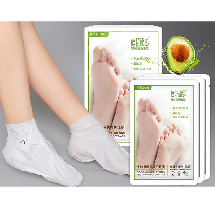 Mascarilla Exfoliante Para Manos Y Pies Secos Coreana Vegana Mascarilla De Hoja Para Los Pies Foot Softener Sock Treatment