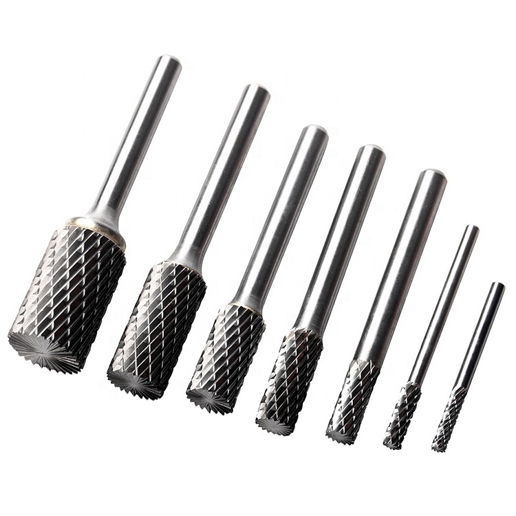 Grinding Metal Cutters Solid Carbide Burr Set Tungsten Carbide Rotary File Cutting Burs Tool Rotary Carbide Burrs