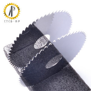 Metal cutting circular saw blade with tungsten carbide material