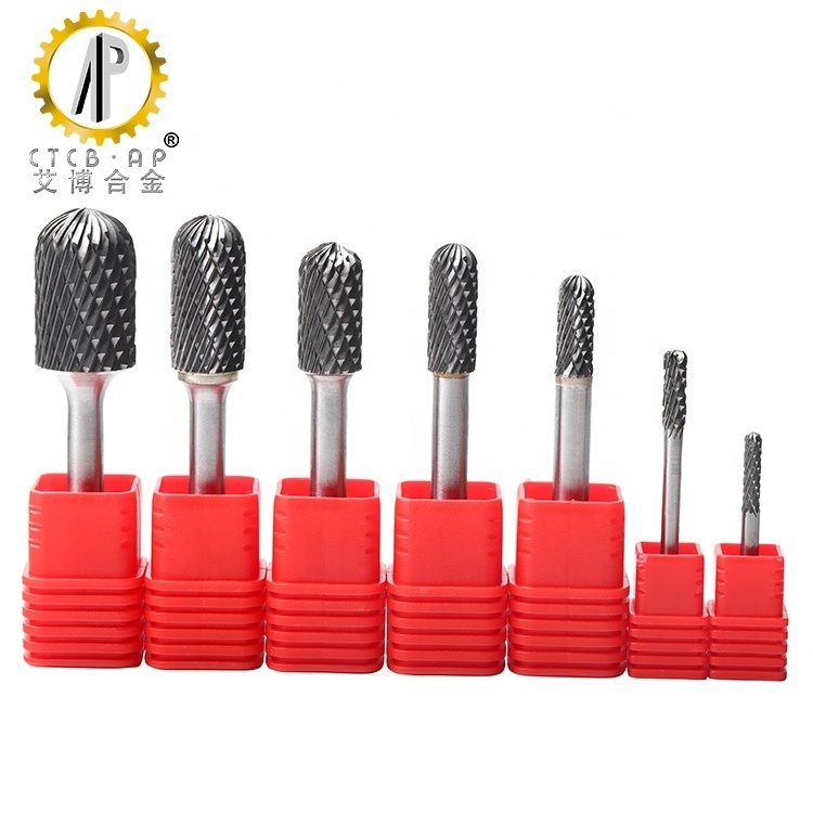 Grinding Metal Cutters Solid Carbide Burr Set Tungsten Carbide Rotary File Cutting Burs Tool Rotary Carbide Burrs