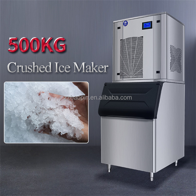 600kg automatic nugget ice maker flake snowflake ice machine Nugget ice machine