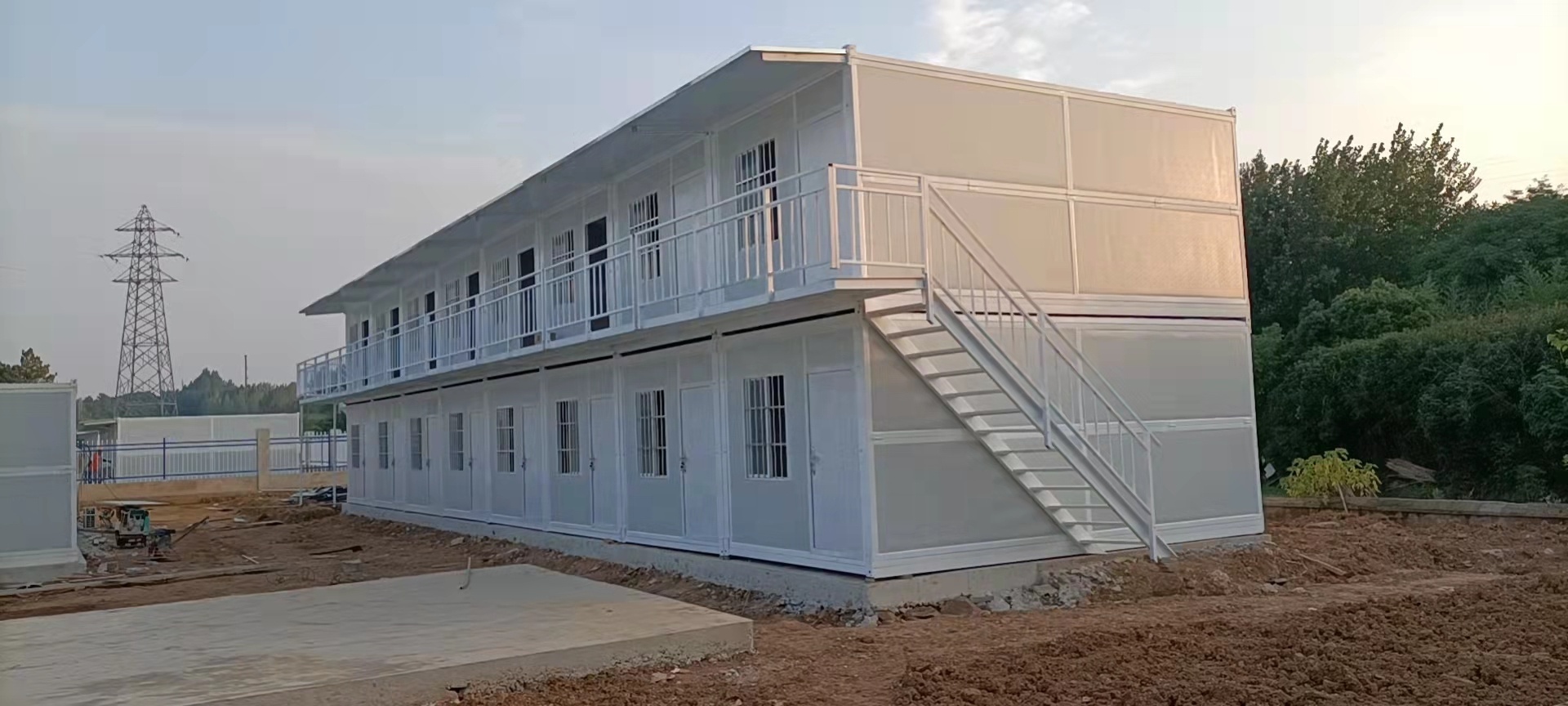 Foldable Homes 20ft Office Folding Container House Foldable Storage Container