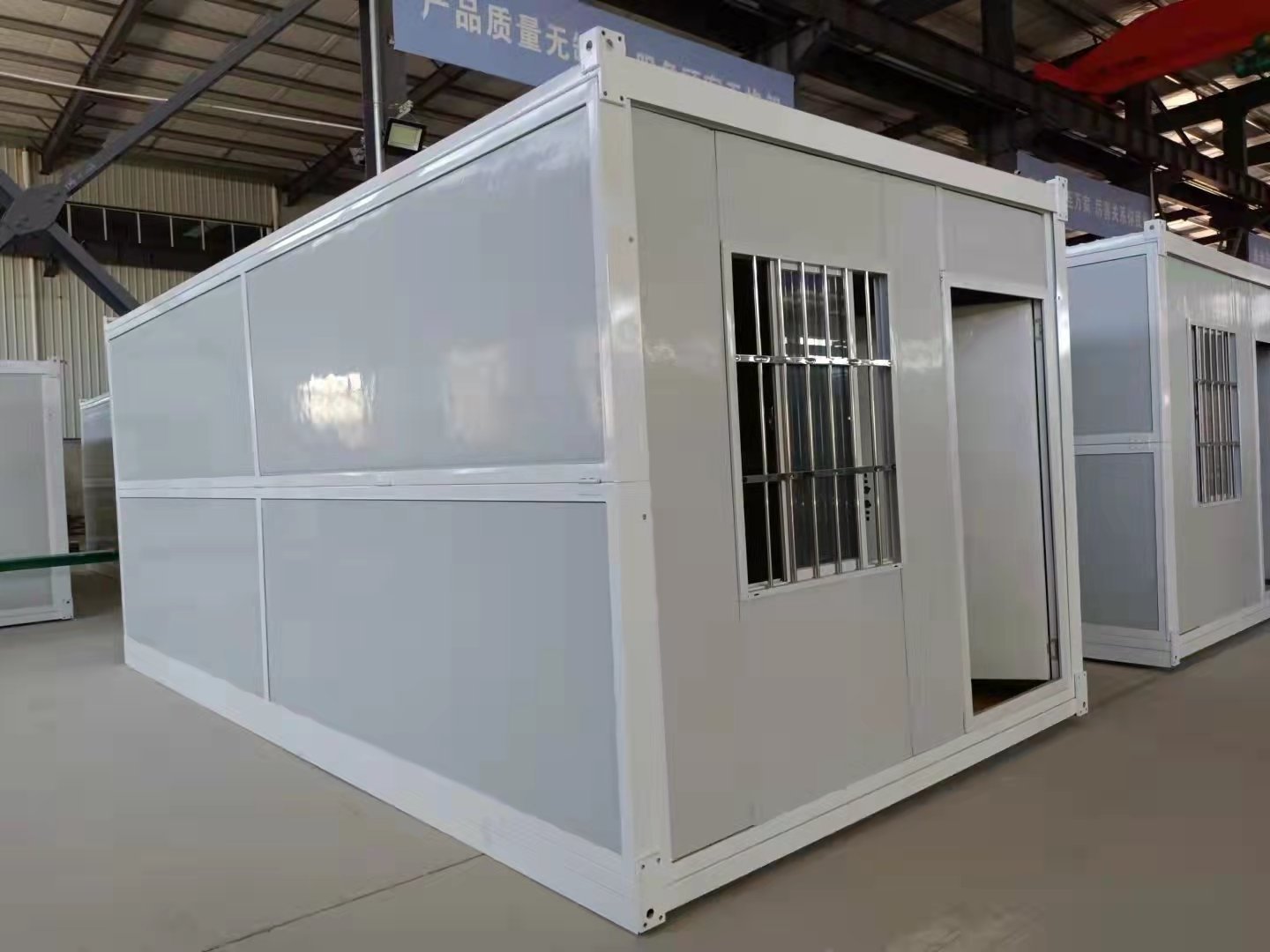 Foldable Homes 20ft Office Folding Container House Foldable Storage Container