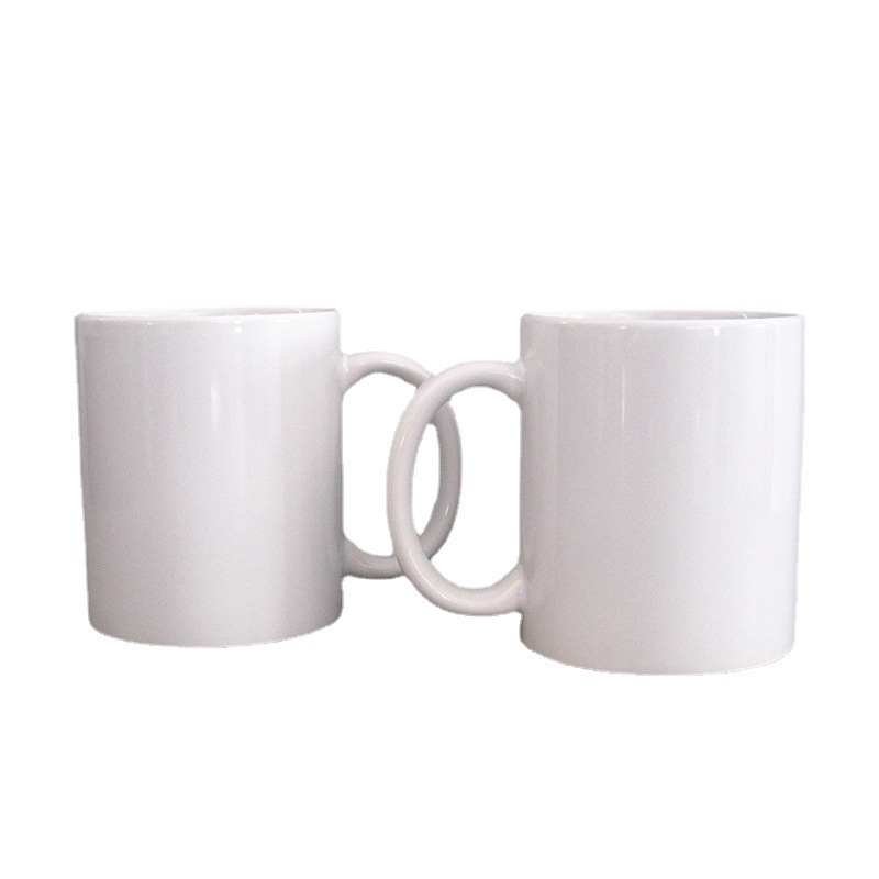 400ml Wholesale Custom High Quality Personalized White Blank Sublimation Ceramic Coffee Milk Tea Cup