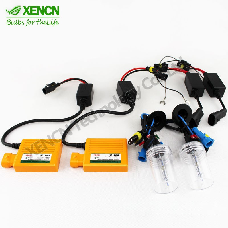 Factory Direct XENCN HID Lamps With Ballast Xenon Halogen Bulb H1 12V 35W 5500K Conversion HID KIT