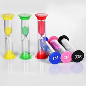 Plastic Sand Timer Small Sand clock 30s/1/2/3/5/10 minutes decorative hourglass