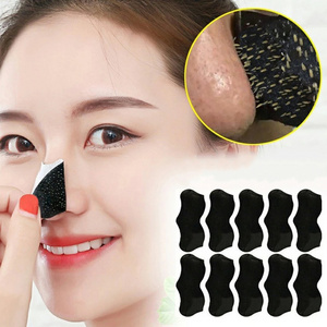 Bamboo Charcoal Face Nose Mask Blackhead Remove Deep Cleansing Nose Shrink Pore Strips Peel Off Sticker Mask