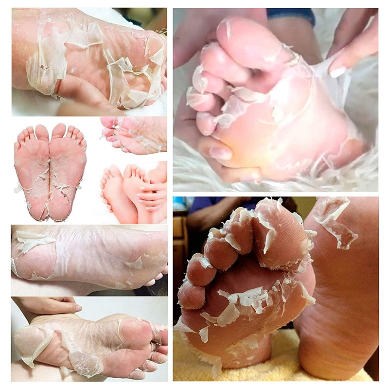 Baby soft feet remove hard dead skin Exfoliating peel foot mask