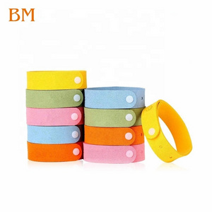 Anti Mosquito Trapper Bite Away Safe For Baby Sleeping Colorful Waterproof Natural Citronella Oil Mosquito Repellant Bracelet