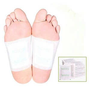 Wholesale Natural Herbal Detox Foot Pads Sticker For Removing Impurities Relieve Stress Slim Detox Foot Patch