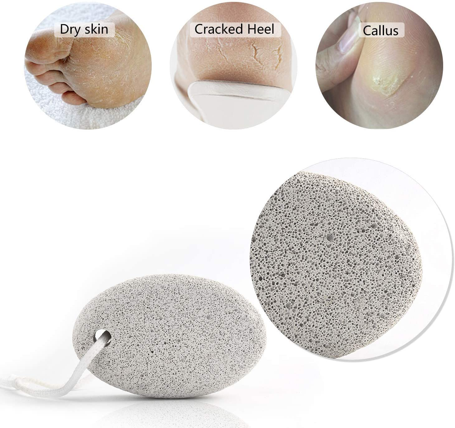 Cheap Price Foot Scrub Stone File For Foot Care Callus Remover Natural Pumice Stone for Feet