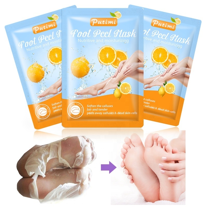 Baby soft feet remove hard dead skin Exfoliating peel foot mask