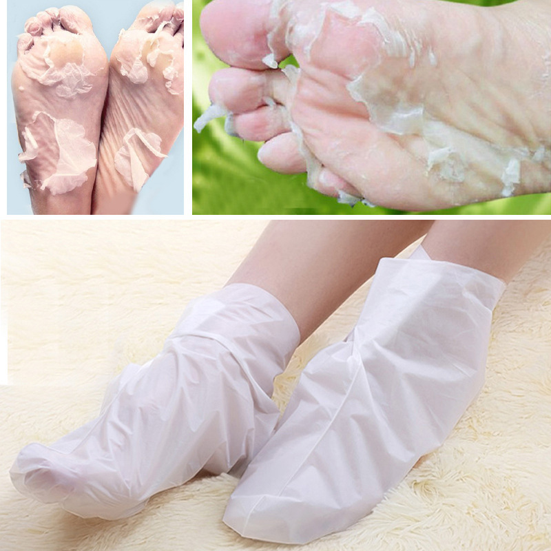 Hand Moisturizing Gloves and Foot Peeling Mask for Dry Cracked Hands and Foot Skin Care Hand Mask