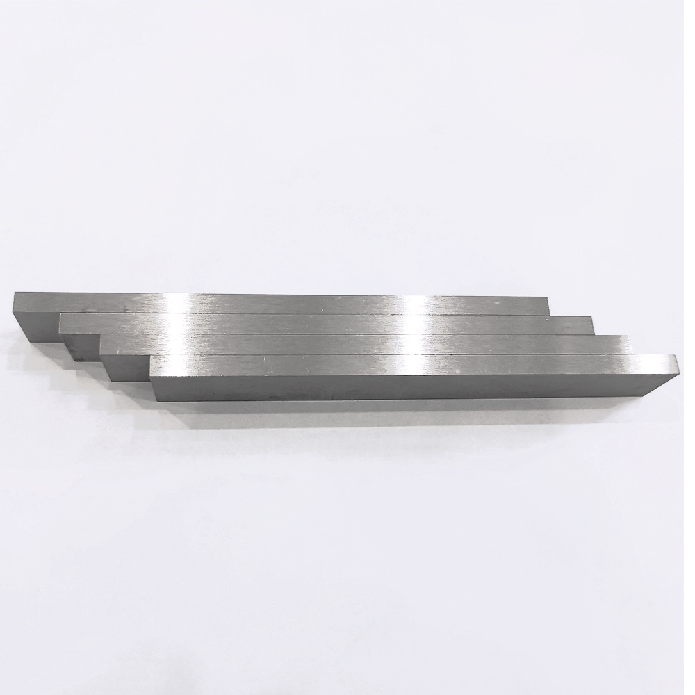 China Zhuzhou Factory Good K10 K20 Tungsten Carbide Sheet Tungsten Carbide Strip Blanks Tungsten Carbide Blade