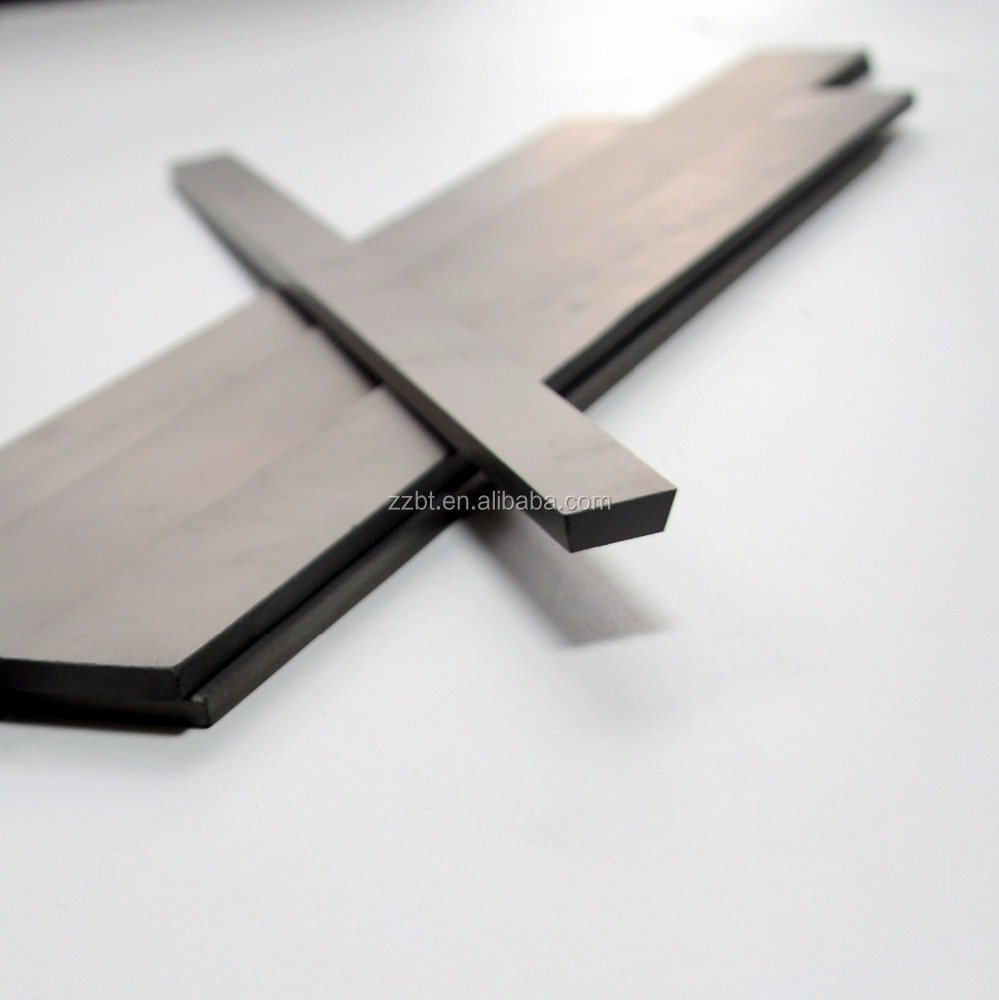 zhuzhou good Tungsten carbide strips YG8 YS2T cemented carbide plates Tungsten carbide bar for wood