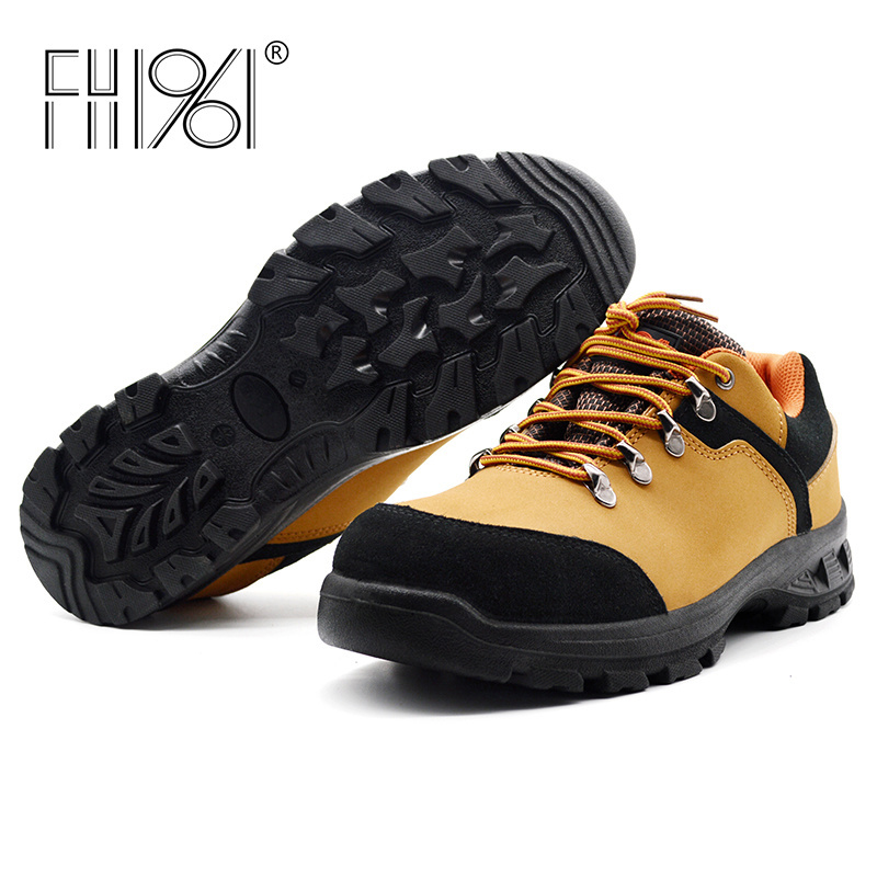 FH1961 Professional Grade Safety Shoes for Office and Field Work Elegant Durable Design Slip Resistant