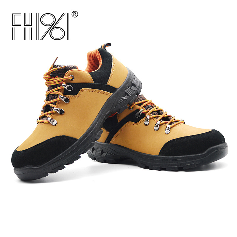 FH1961 Professional Grade Safety Shoes for Office and Field Work Elegant Durable Design Slip Resistant