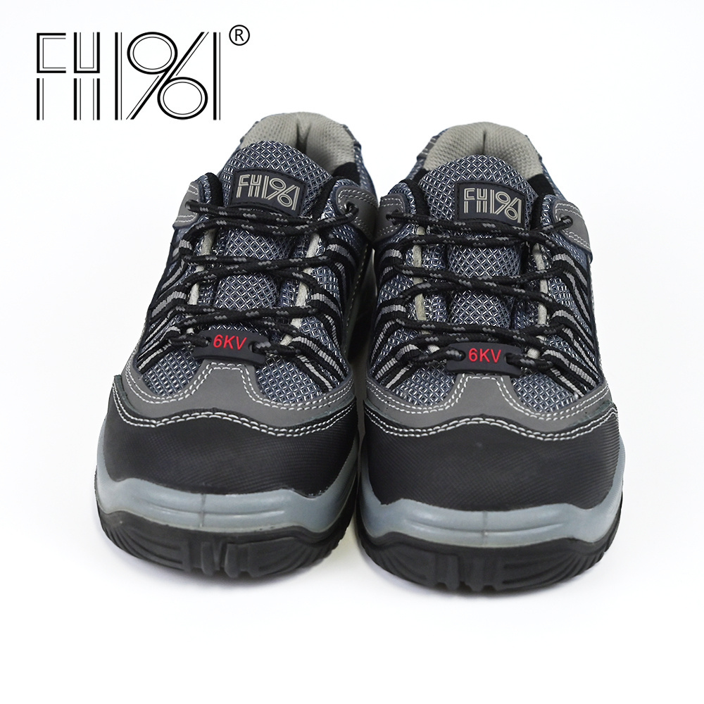 FH1961 safety boots for men steel toe low cut for heavy industrial work durable and robust