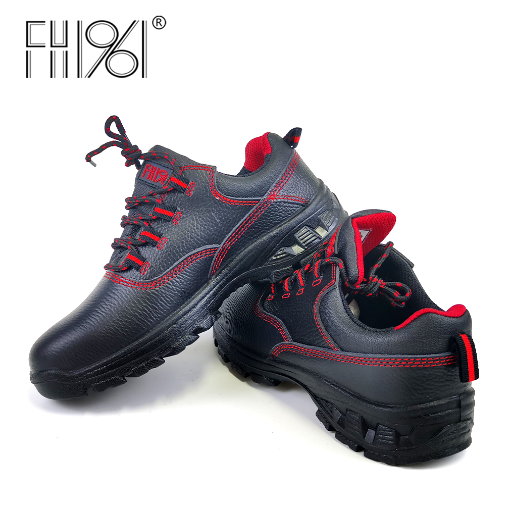 FH1961 comfortable slip resistant winter safety boots steel toe for tough work for man