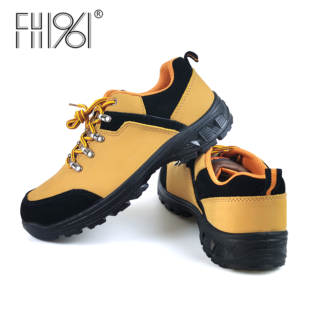 FH1961work shoes for man OEM Factory Winter Comfortable Safety Shoes Sports Plastic Toe