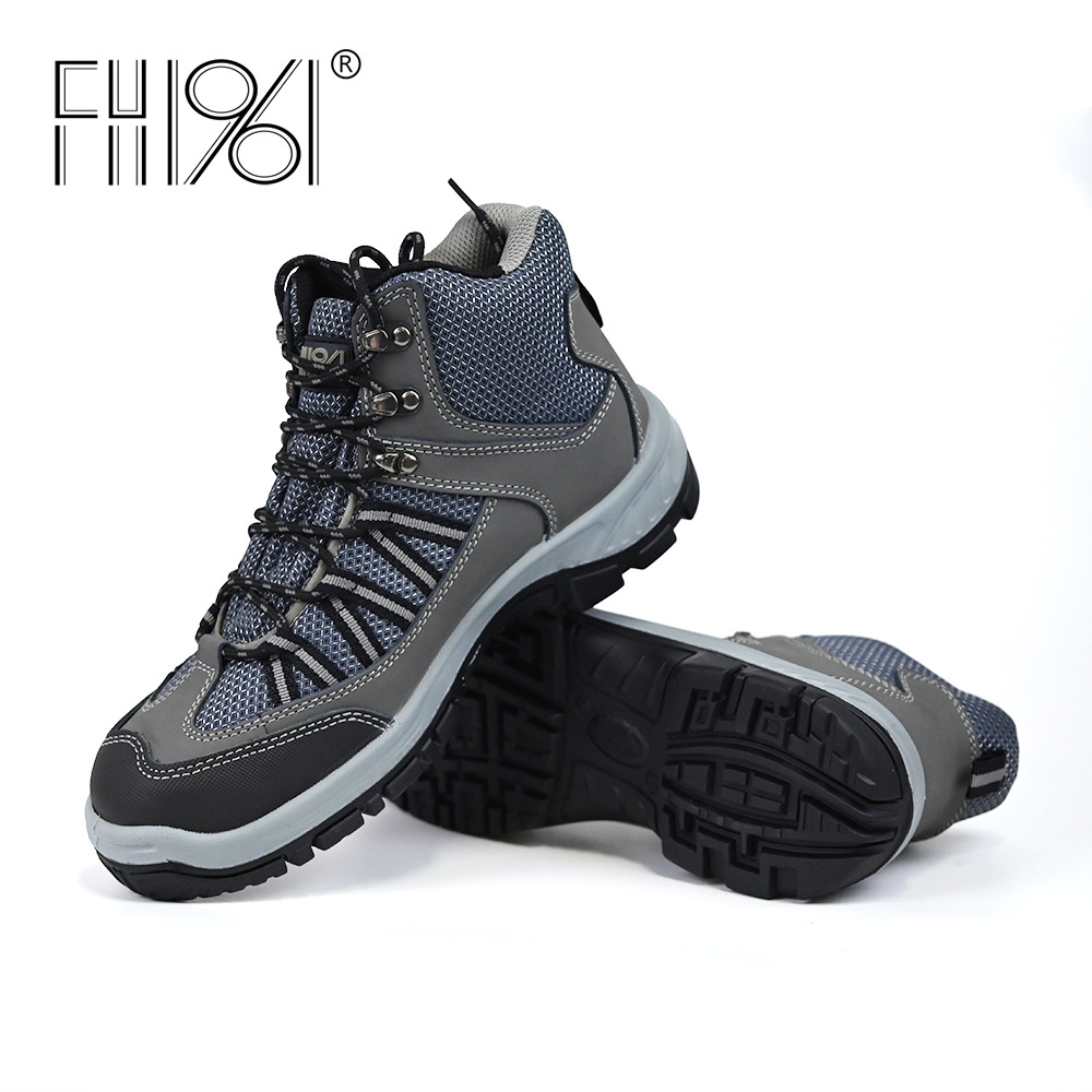 FH1961 Safety Shoes with Wide Fit for Extra Comfort Steel Toe for Industrial and Construction Workers