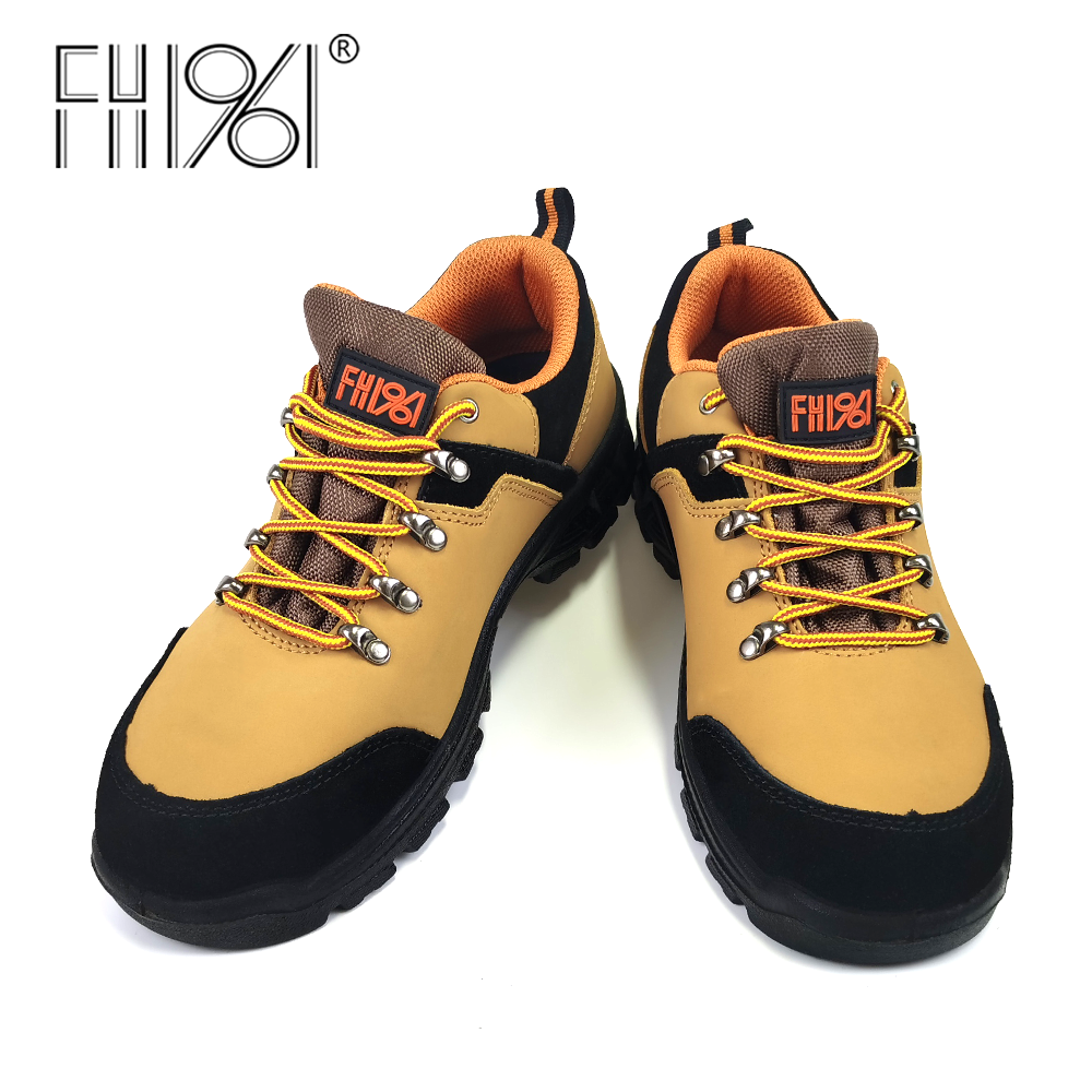 FH1961Hot Sale work shoes for man for Climbing and Aerial Work Steel Toe Secure Grip for Heightened Work Environments