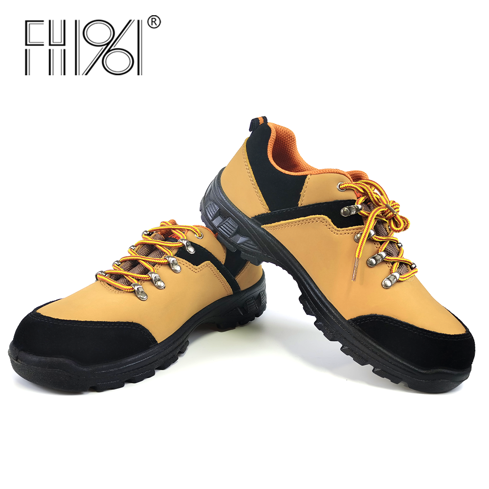 FH1961work shoes for man OEM Factory Winter Comfortable Safety Shoes Sports Plastic Toe