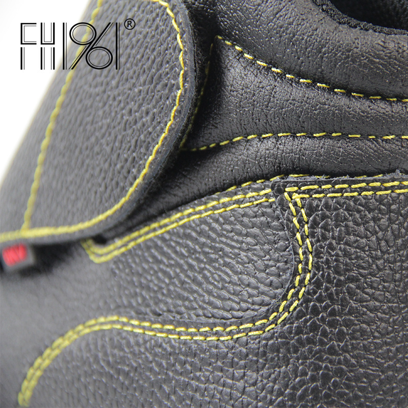 FH1961Wholesale Custom Breathable Work Shoes Men's Casual Sports Shoes Steel Toe Anti-puncture Lightweight Industrial