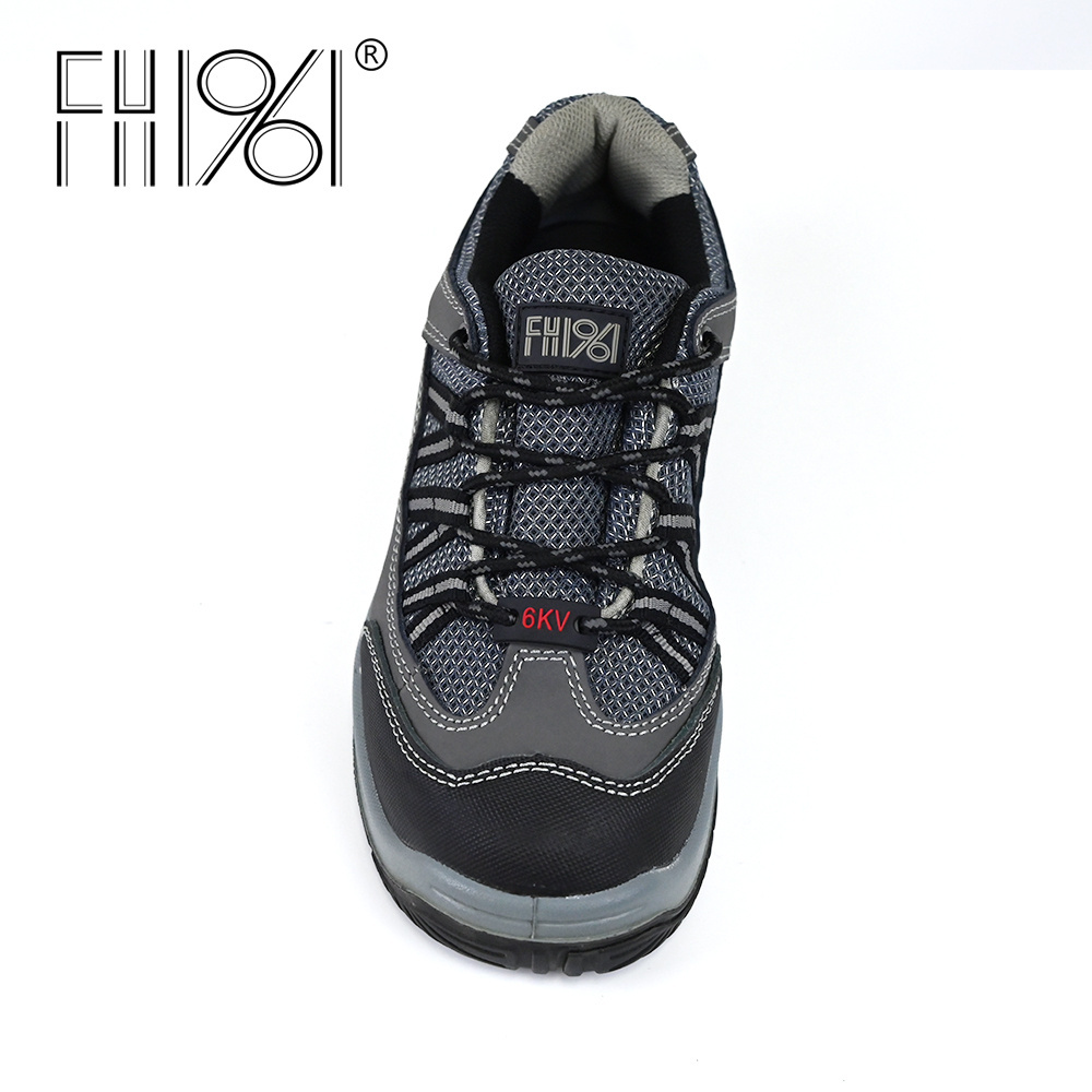 FH1961 safety boots for men steel toe low cut for heavy industrial work durable and robust