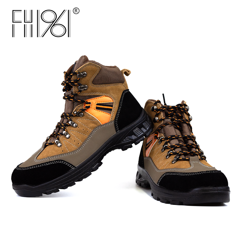 FH1961Factory hot sale And Slip-Resistant Safety Shoes Steel Toe lightweight work Industry Protective boots