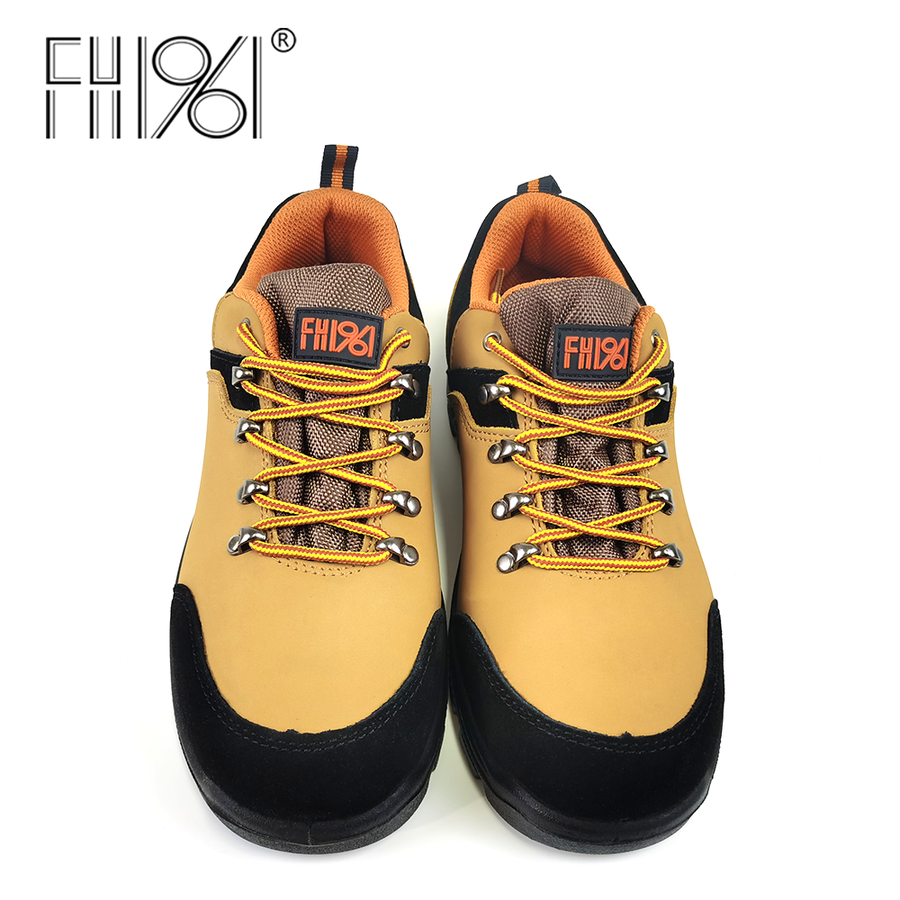 FH1961 Professional Safety Shoes for Groundskeepers Waterproof Steel Toe for Outdoor Maintenance and Landscaping