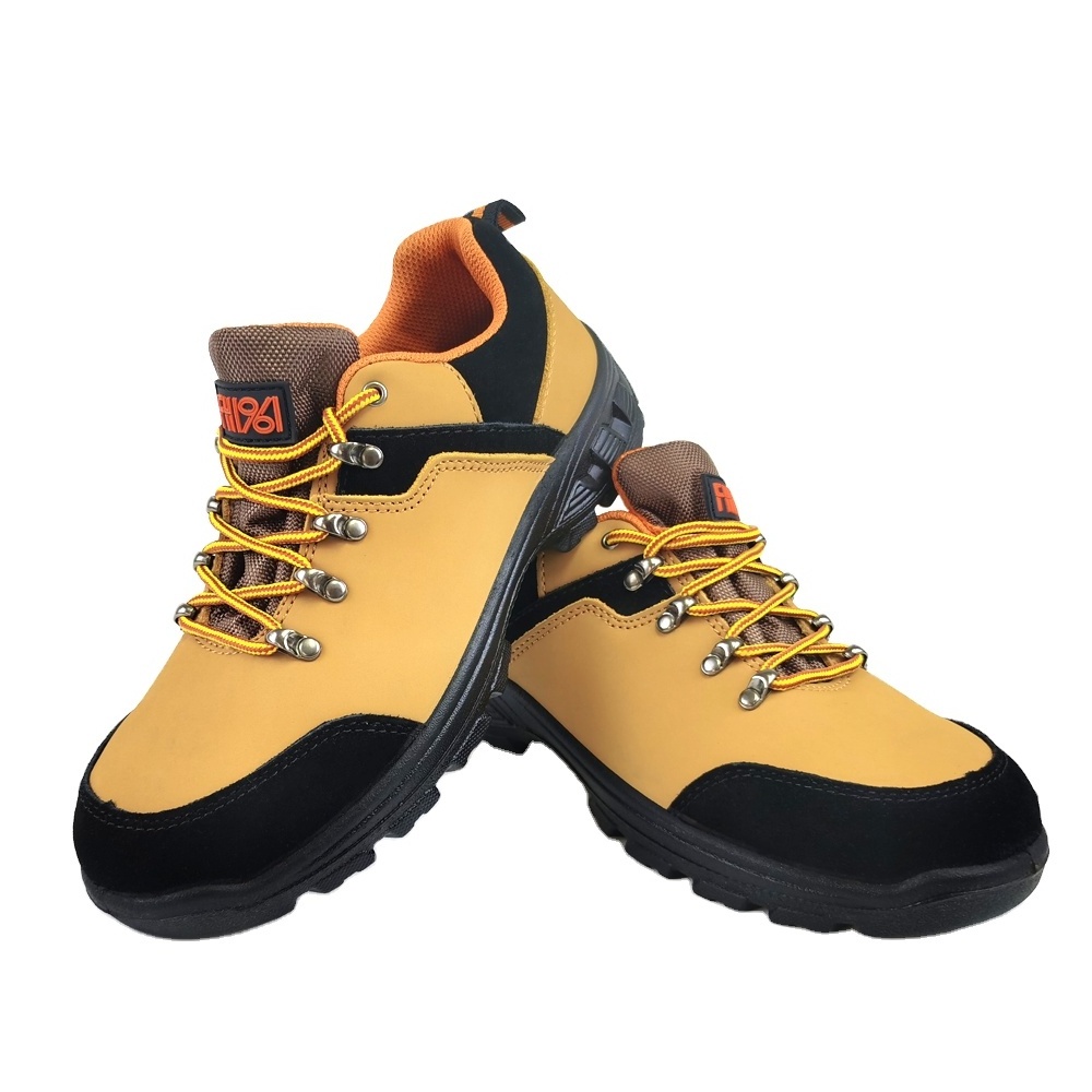 FH1961Hot Sale work shoes for man for Climbing and Aerial Work Steel Toe Secure Grip for Heightened Work Environments