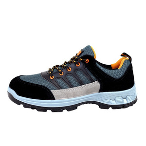 FH1961 Industrial Safety shoes anti-smashing High-Quality Gray Safety Shoes With Steel Toe  For men with factory prices