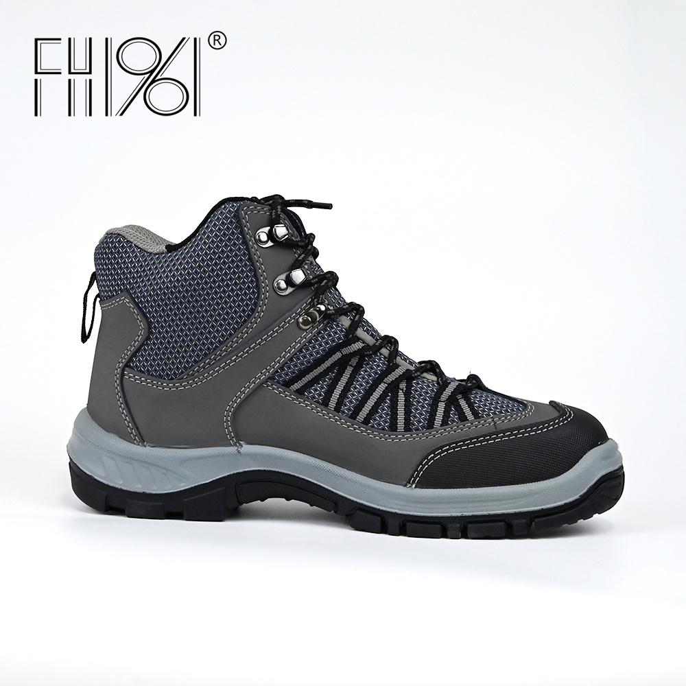 FH1961 Safety Shoes with Wide Fit for Extra Comfort Steel Toe for Industrial and Construction Workers